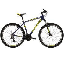 Kalnu Velosipēds Kross Hexagon 2.0 (MTB) 26" S Dark Blue/Yellow Matt (60340046)