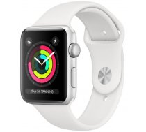 Apple Viedpulkstenis Watch Series 3 38mm White/Silver (1500092)