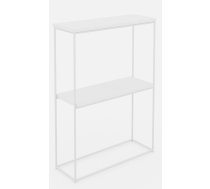 Bāra Galds Adrk Velo, 60x80x80cm, Matēta Balts/Balts (CT-VEL-W-WM)