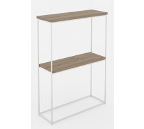 Bāra Galds Adrk Velo, 60x80x80cm, Sonoma Ozols/Balts (CT-VEL-W-S)