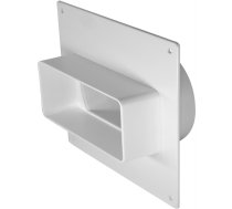 Ventilācijas Flancis Pāreja Europlast KFSD 110x55mm, Balts