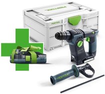 Perforators Festool BHC 18 Basic Akumulatora, 18V + Dāvanā Akumulators BP 18 Li 4.0 HPC-ASI (577057)