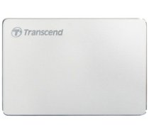 Ārējais Cietais Disks HDD Transcend StoreJet, 2TB, Sudraba (TS2TSJ25C3S)
