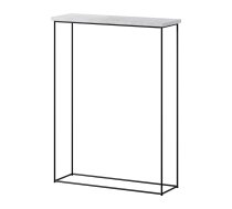 Bāra Galds Adrk Sili, 20x60x80cm, Gaiši Pelēks/Melns (CT-SIL-B-BE)