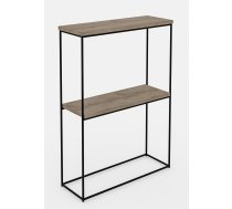 Bāra Galds Adrk Velo, 60x80x80cm, Sonoma Ozols/Melns (CT-VEL-B-S)