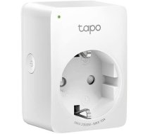 Viedā Rozete TP-Link Tapo Mini Smart Wi-Fi Socket P100 White (4897098680421)