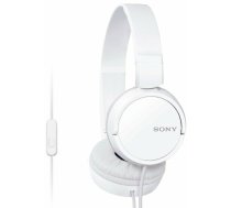 Austiņas Sony MDR-ZX110APW Baltas (MDRZX110APW.CE7)