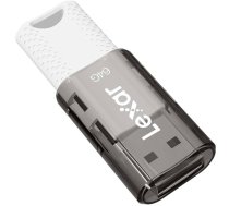 USB Zibatmiņa Lexar JumpDrive S60 2.0, 64GB, Pelēka/Balta (LJDS060064G-BNBNG)