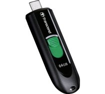 USB Zibatmiņa Transcend JetFlash 790C Type-C, 256GB, Melna (TS256GJF790C)