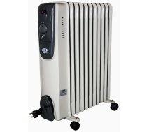 Eļļas Radiators Besk ar termostatu 2000W 11 Sekcijas Pelēks (4750959063736)