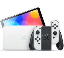 Nintendo Switch Oled Spēļu Konsole 64GB Balta (210301)