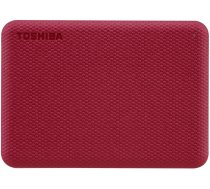 Ārējais Cietais Disks HDD Toshiba Canvio Advance, 1TB, Sarkans (HDTCA10ER3AA)