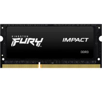 Operatīvā Atmiņa Kingston Fury Impact KF318LS11IB/4 DDR3 4GB 1866MHz CL11 Melna