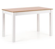 Koka Virtuves Galds Halmar Ksawery, 68x120x76cm, Ozola (V-PL-KSAWERY-ST-SONOMA/BIAŁY)