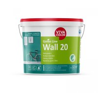 Sienas krāsa Vivacolor Wall 20 C Pret mazgāšanu noturīga 2,7L