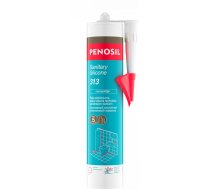 Sanitārais silikons Penosil Sanitary Silicone 313 300ml, caurspīdīgs (1Iepakojums =12gb.)