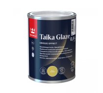 Caurspīdīga lazūra Tikkurila Taika Glaze ar metālisku Perlamutra efektu, zelta KL 0,9 L