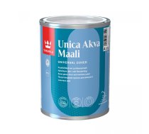 Krāsa durvīm Tikkurila Unica Akva Maali, logiem pusspīdīga C, 0.9L