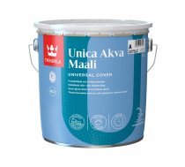 Krāsa durvīm Tikkurila Unica Akva Maali, logiem pusspīdīga C, 2.7L