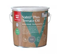 Eļļa Tikkurila Valtti Plus Terassiöljy Terases uz ūdens bāzes, pelēka 2,7 L