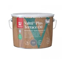 Eļļa Tikkurila Valtti Plus Terassiöljy Terases uz ūdens bāzes, pelēka 9 L