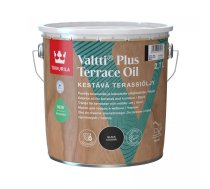 Eļļa Tikkurila Valtti Plus Terassiöljy Terases uz ūdens bāzes, melna 2,7 L