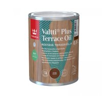 Eļļa Tikkurila Valtti Plus Terassiöljy Terases uz ūdens bāzes, brūna 0.9 L