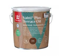 Eļļa Tikkurila Valtti Plus Terassiöljy Terases uz ūdens bāzes, brūna 2,7 L