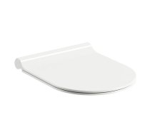Tualetes Poda Vāks Ravak Uni Chrome Slim WC ar SoftClose, balts, X01550