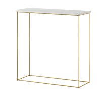 Bāra Galds Adrk Milan, 30x80x80cm, Melns/Zelts (CT-MIL-G-B)