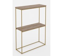 Bāra Galds Adrk Velo, 60x80x80cm, Sonoma Ozols/Zelts (CT-VEL-G-S)
