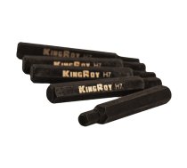 Skrūvgriežu uzgaļu komplekts, (10mm) 5 gab. - 6 x 75mm