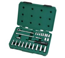 1/4" Dr. Uzgriežņu atslēgu komplekts 25 gab. (5/32'-1/2') (S.A.E.)