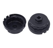Eļļas filtra 3/8" dr. uzgriežņu atslēga 14pt 64.5mm