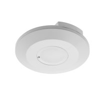 Mikroviļņu kustības sensors CM-3 MINI, maks. 2000 W, noteikšanas leņķis 360°, diapazons 1-8 m ± 2-6 m, IP20, balts