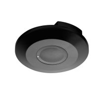 Mikroviļņu kustības sensors CM-3 MINI, maks. 2000 W, noteikšanas leņķis 360°, diapazons 1-8 m ± 2-6 m, IP20, melns