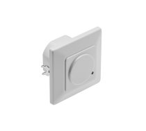 Mikroviļņu kustības sensors CM-4, maks. 1200 W, noteikšanas leņķis 180°, diapazons 5-15 m ± 1-1.8 m, IP20, balts