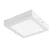 G-TECH LED gaismeklis FABRO, 12 W, 1200 lm, 4000K, AC220-240V, IP40, virsmas montāžas, kvadrātveida, balts