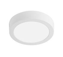 G-TECH LED gaismeklis FABRO, 12 W, 1200 lm, 4000K, AC220-240V, IP40, virsmas montāžas, apaļš, balts