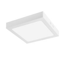 G-TECH LED gaismeklis FABRO, 18 W, 1800 lm, 4000K, AC220-240V, IP40, virsmas montāžas, kvadrātveida, balts