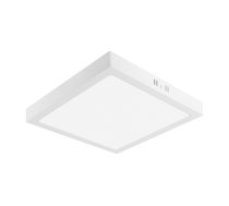 G-TECH LED gaismeklis FABRO, 24 W, 2400 lm, 4000K, AC220-240V, IP40, virsmas montāžas, kvadrātveida, balts