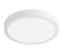 G-TECH LED gaismeklis FABRO, 24 W, 2400 lm, 4000K, AC220-240V, IP40, virsmas montāžas, apaļš, balts