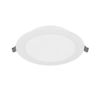 G-TECH LED gaismeklis FABRO, 6 W, 540 lm, 4000K, AC220-240V, IP40, iebūvējamais, apaļš, balts