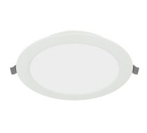 G-TECH LED gaismeklis FABRO, 9 W, 800 lm, 4000K, AC220-240V, IP40, iebūvējamais, apaļš, balts