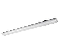 G-TECH Hermētiskais gaismeklis 236, 2x120 T8 LED (vienpusējs pieslēgums), G13, IP65, ABS/PS, pelēks