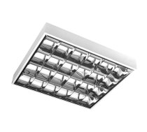 G-TECH Gaismeklis RASTRO 60, 4x60 T8 LED (vienpusējs pieslēgums), G13, AC220-240V, IP20, virsapmetuma, balts