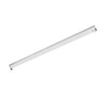 G-TECH Gaismeklis OSL SLIM-1x120 T8 LED (vienpusējs pieslēgums), G13, IP20, virsapmetuma, balts