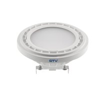 LED Spuldze AR111, 12.5 W, 1100 lm, 3000K, G53, DC12V, 120°, balta
