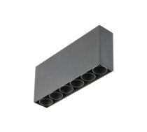 LED gaismeklis ARTEMIDA, 15 W, 1420 lm, 4000K, IP20, taisnstūrveida, melns
