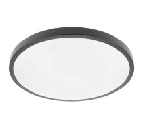 LED gaismeklis ATOLL, 32 W, 2560 lm, 4000K, AC180-250V, PF>0.9, IP54, Ø400 mm, melns